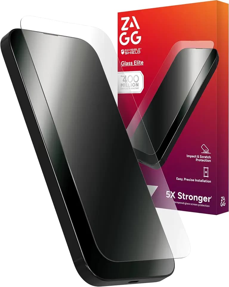 ZAGG Glass Elite Screen Protector for iPhone 16 Pro Max