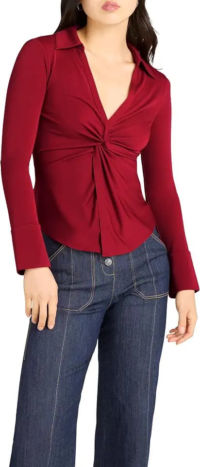 Cinq à Sept Women's Matte Jersey McKenna Top