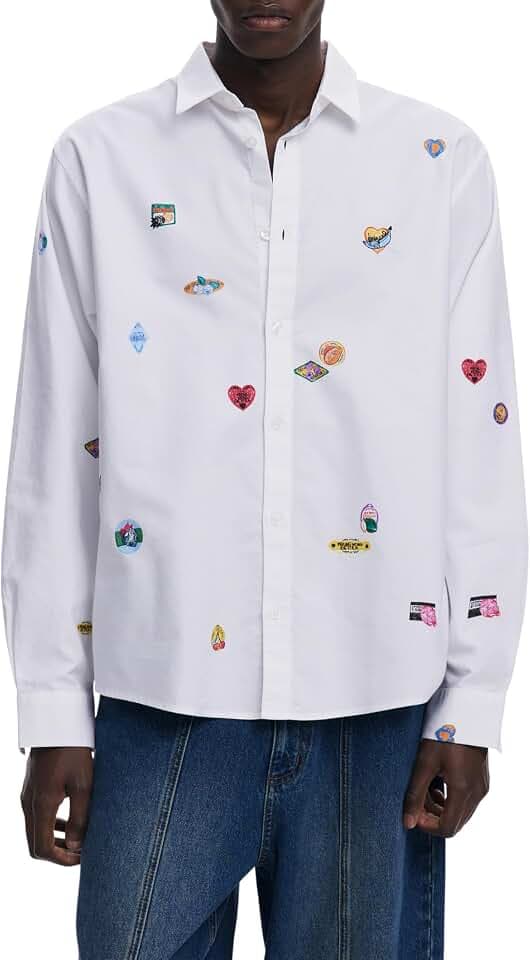 Desigual Herren 25wmcw11 Hemd