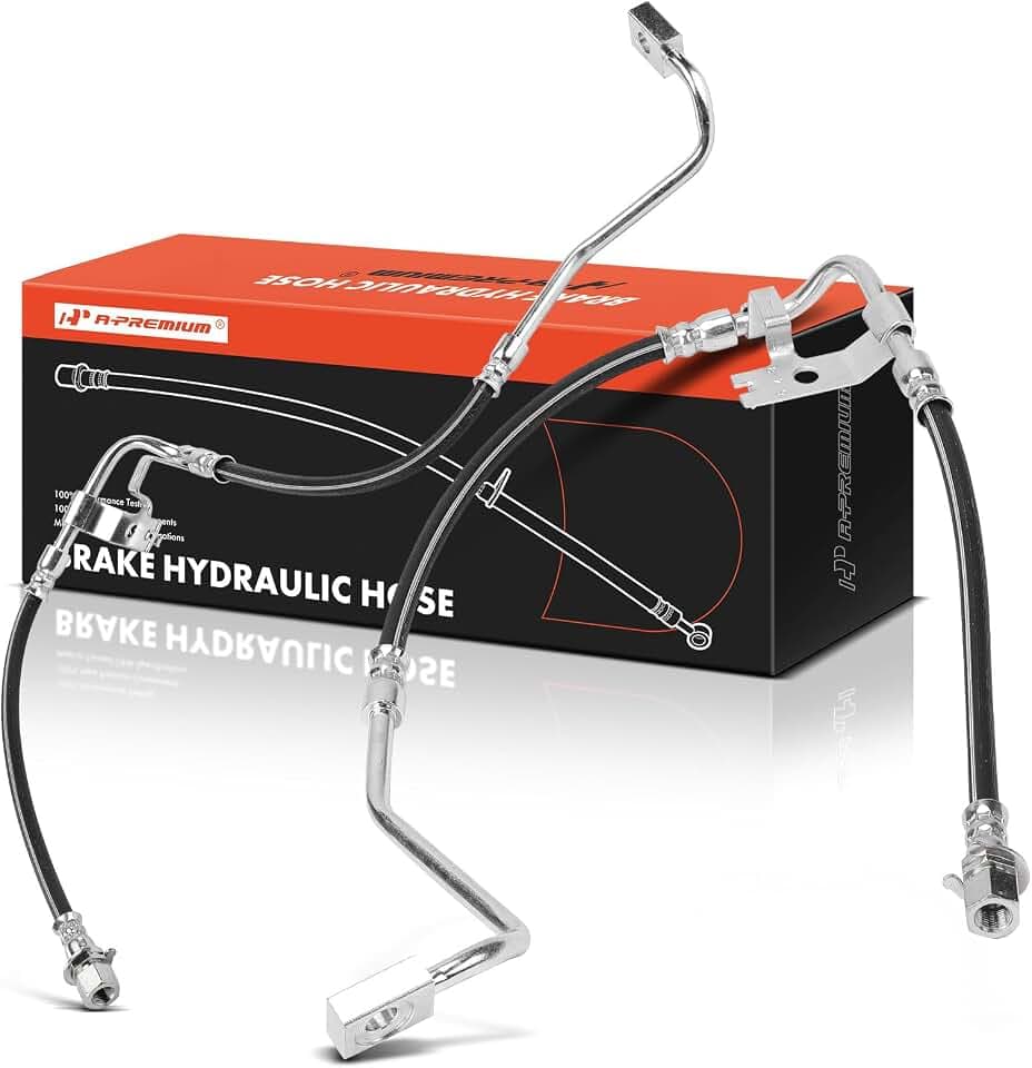 A-Premium Front Brake Hydraulic Hose Compatible with Dodge