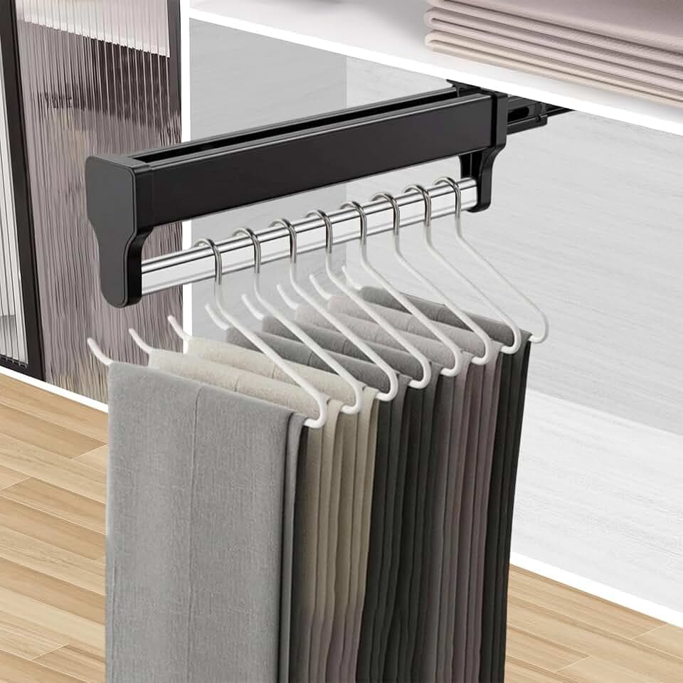 Ausziehbare Kleiderstange für Kleiderschrank, Schrank Organizer 292mm
