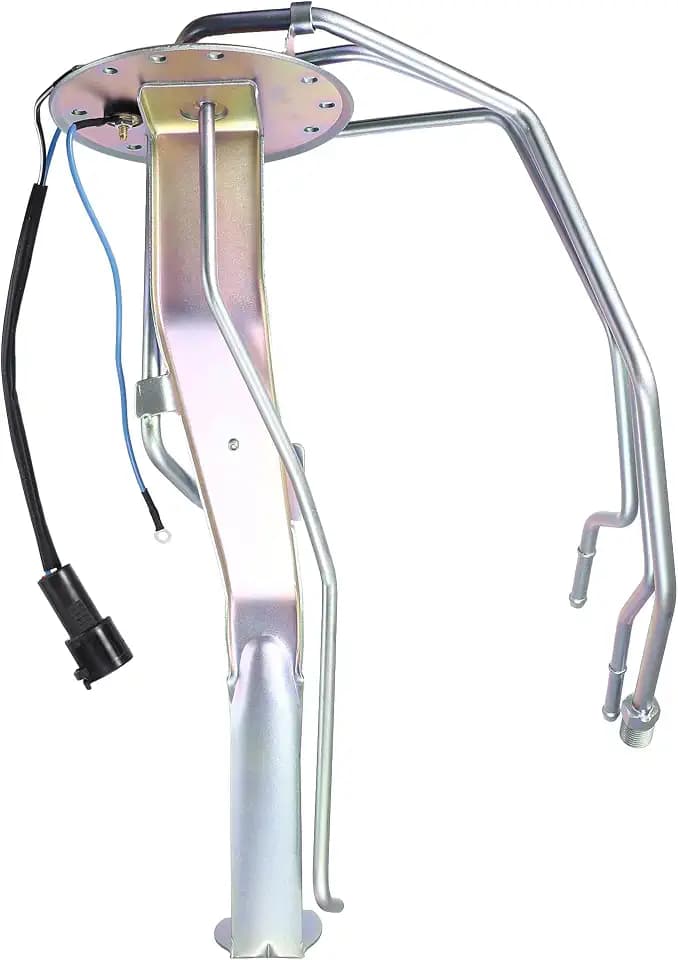 X AUTOHAUX Fuel Pump Mounting Bracket Hanger Assembly for Toyota 4Runner Pickup Truck 4 Cyl 2.4L 6 Cyl 3.0L 1986-1992 Fuel Cell Pump Hanger Tube Replace 23206-35101