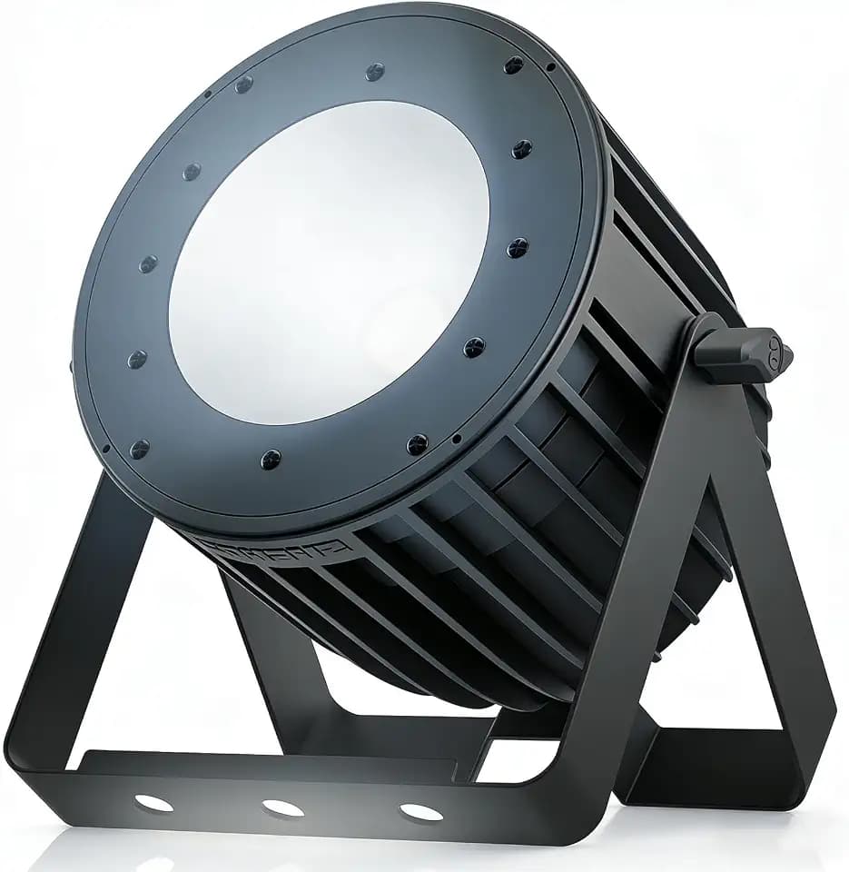 SHEHDS LED COB 200W Par Lights, Cool White and Warm White Stage Wash Lights