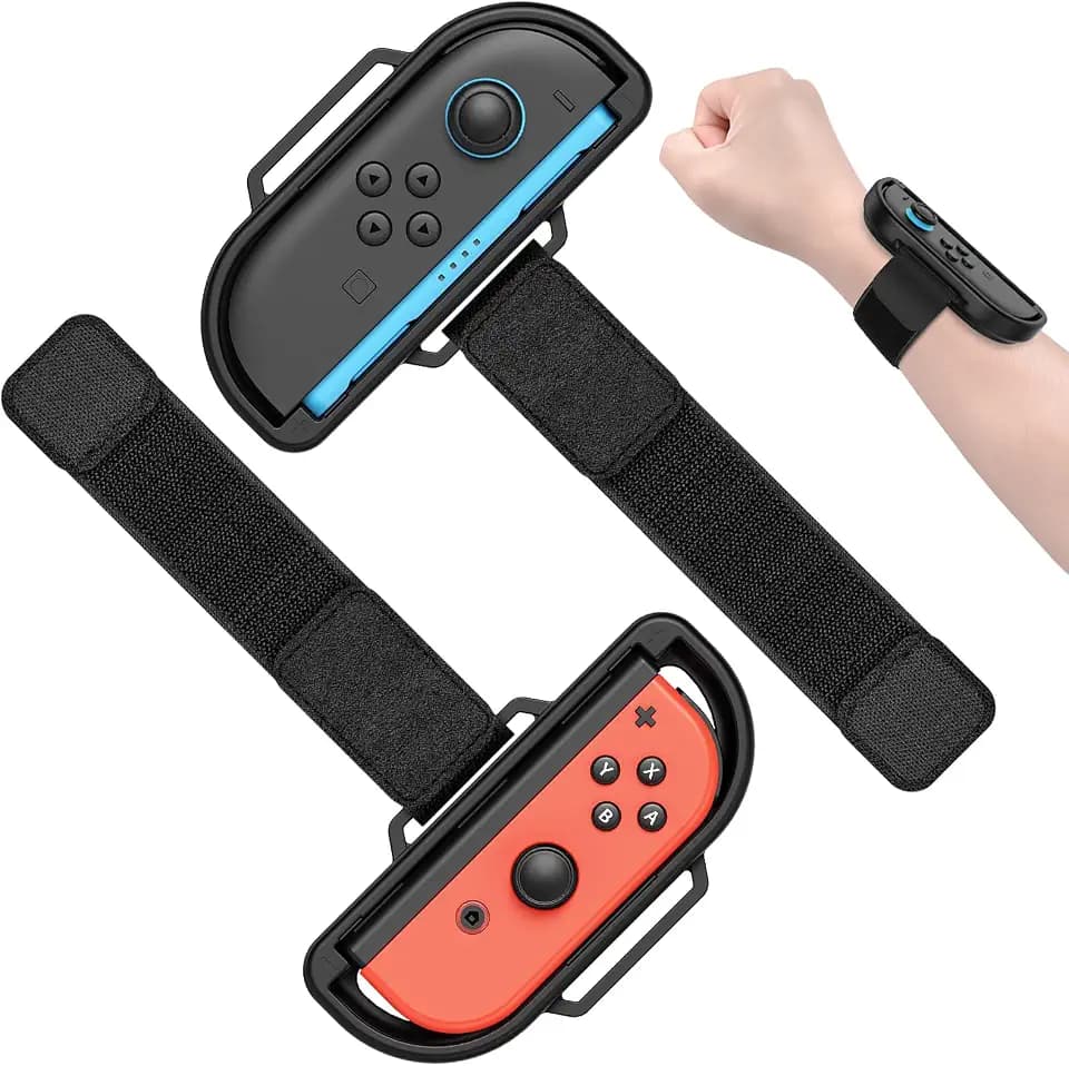 KOVA 2 Pack Wristbands for Nintendo Switch 2 (2025)/Switch 1 for Just Dance