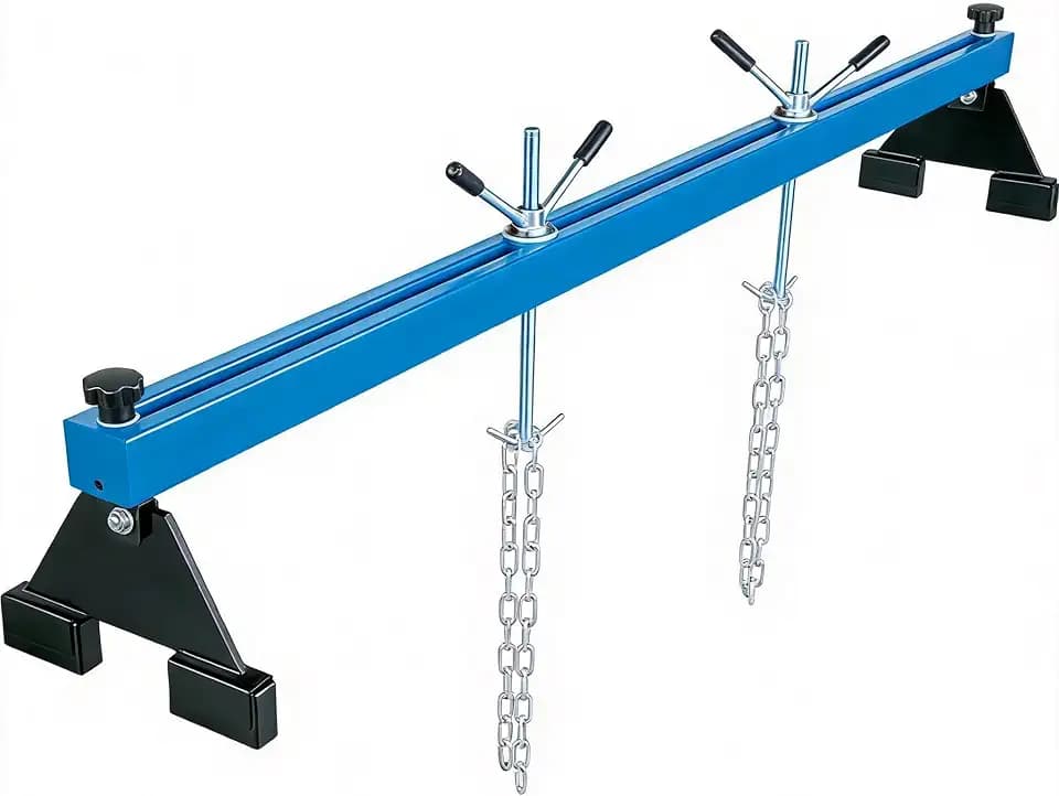 Engine Support Bar, 1100LBS, Transverse Hoist Dual Hooks