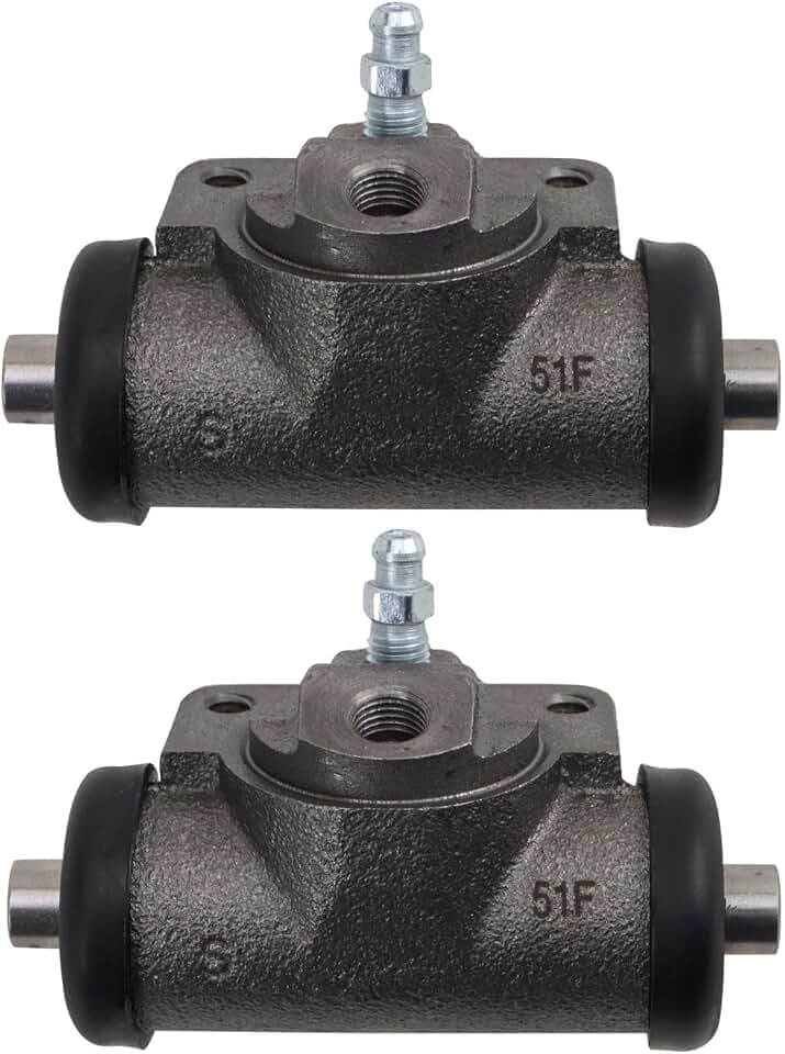 TRQ Rear Wheel Cylinder Set Driver & Passenger Side