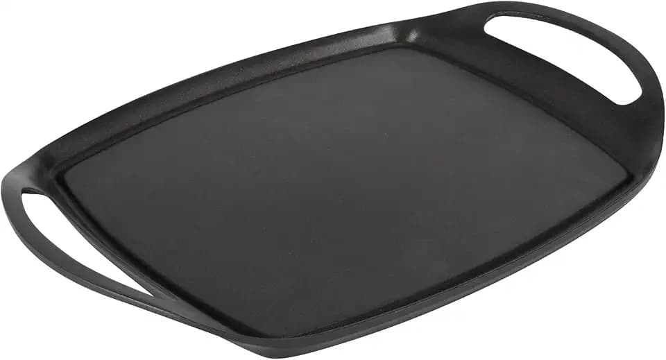 Crealys 513603 Plancha, 29x 23 cm, Aluguss, Schwarz
