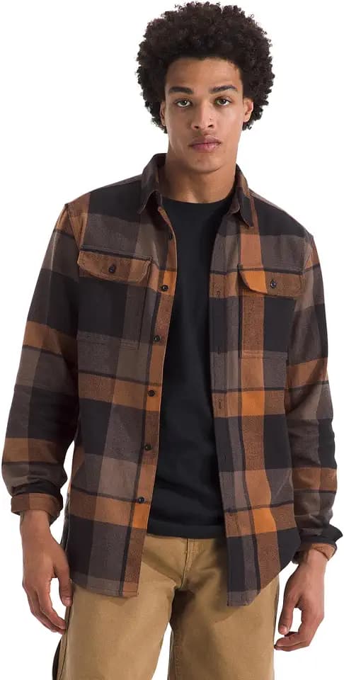 THE NORTH FACE Men's Arroyo Long-sleeve Button-down Flannel | Heavyweight, 2 Button Flap Chest Pockets & Adjustable Cuffs