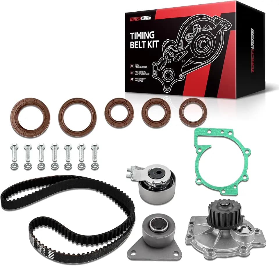 Torchbeam Timing Belt Kit for 2005-2006 Volvo XC90 2.5L, Replaces AWK1240