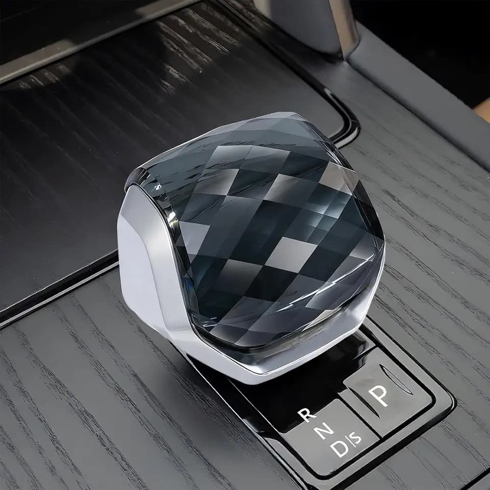 Crystal Gear Shift Knob Cover for 2023-2026 Range Rover & Range Rover Sport
