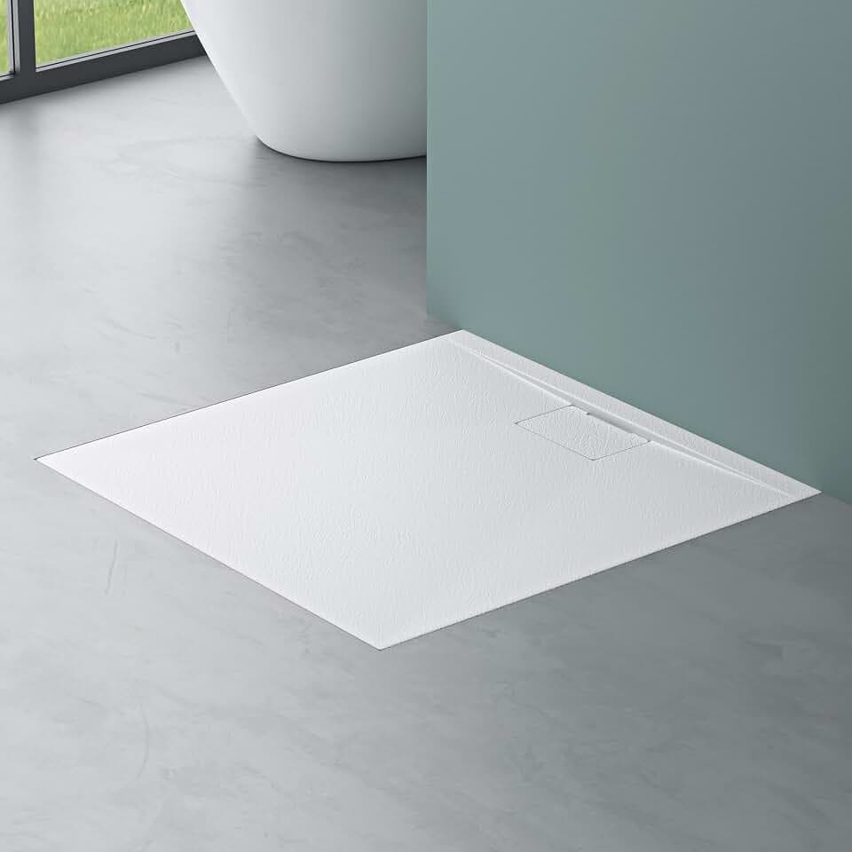 Mai & Mai Duschtasse 80x80x3cm Duschwanne aus Mineralguss