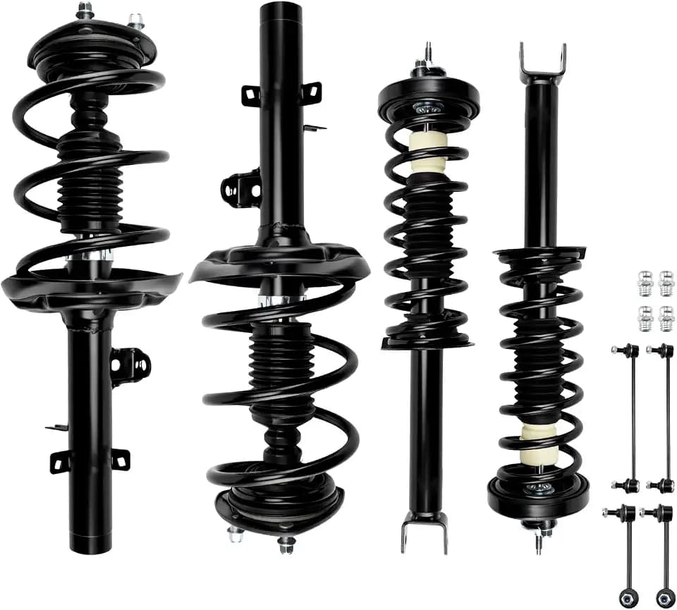 ‌PHILTOP Front/Rear Struts & Coil Spring Sway Bar Links kits Fit for Honda Accord 2013-2017,Quick Fit Suspension 172970,172971,172984,K750152,K750153,K750650,K750651