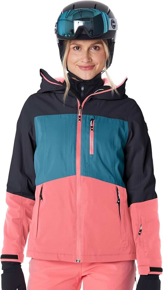 killtec Damen Skijacke mit Kapuze