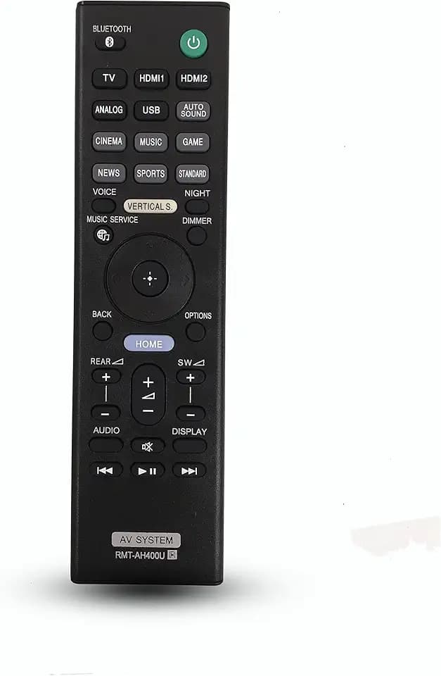 Replacement Remote Control for Sony HT-Z9F SA-WZF9 HT-X9000F SA-XF9000 Soundbar