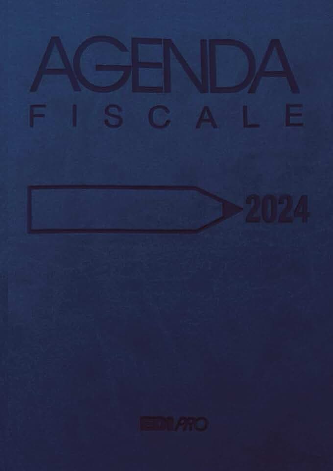 Edipro Steuerkalender F.TO 17 x 24 Farbe Blau