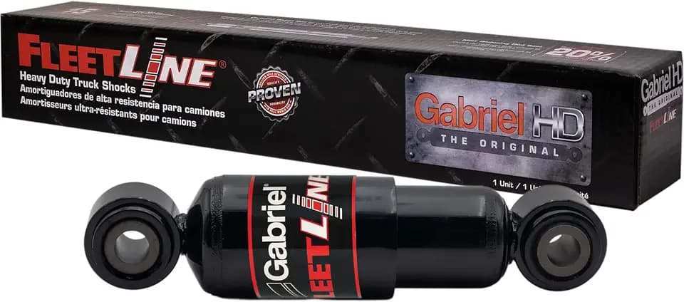 Gabriel 87015 FleetLine HD Truck Rear Shocks Fits East Mfg Various Trailers w/Meritor FS230 Std Duty FS230T, RFS 23T / 25T / 30T Trailer Air Suspensions OEM# A-7805L-1026, 21227751