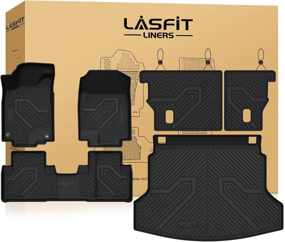 LASFIT Full Set Floor Mats for Honda CR-V 2012-2016【EX & LX & SE】