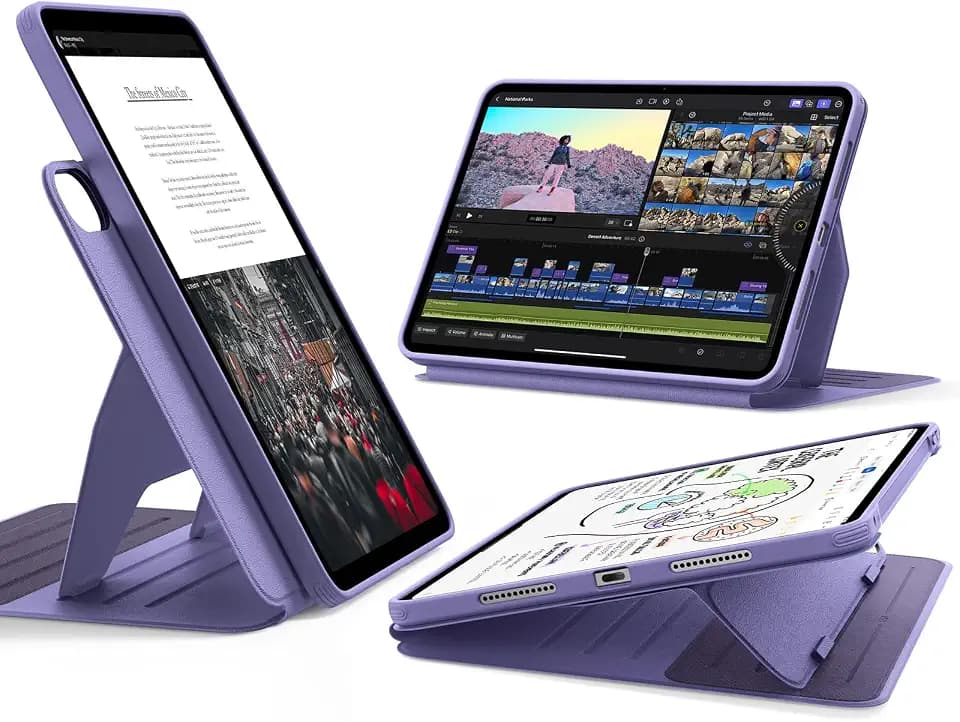 ESR for iPad Air 13 Inch Case M4/M3/M2 (2026/2025/2024), Purple