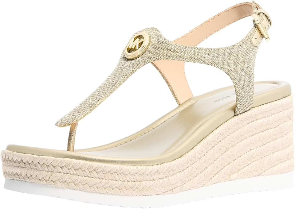 Michael Kors womens Val Thong Wedge