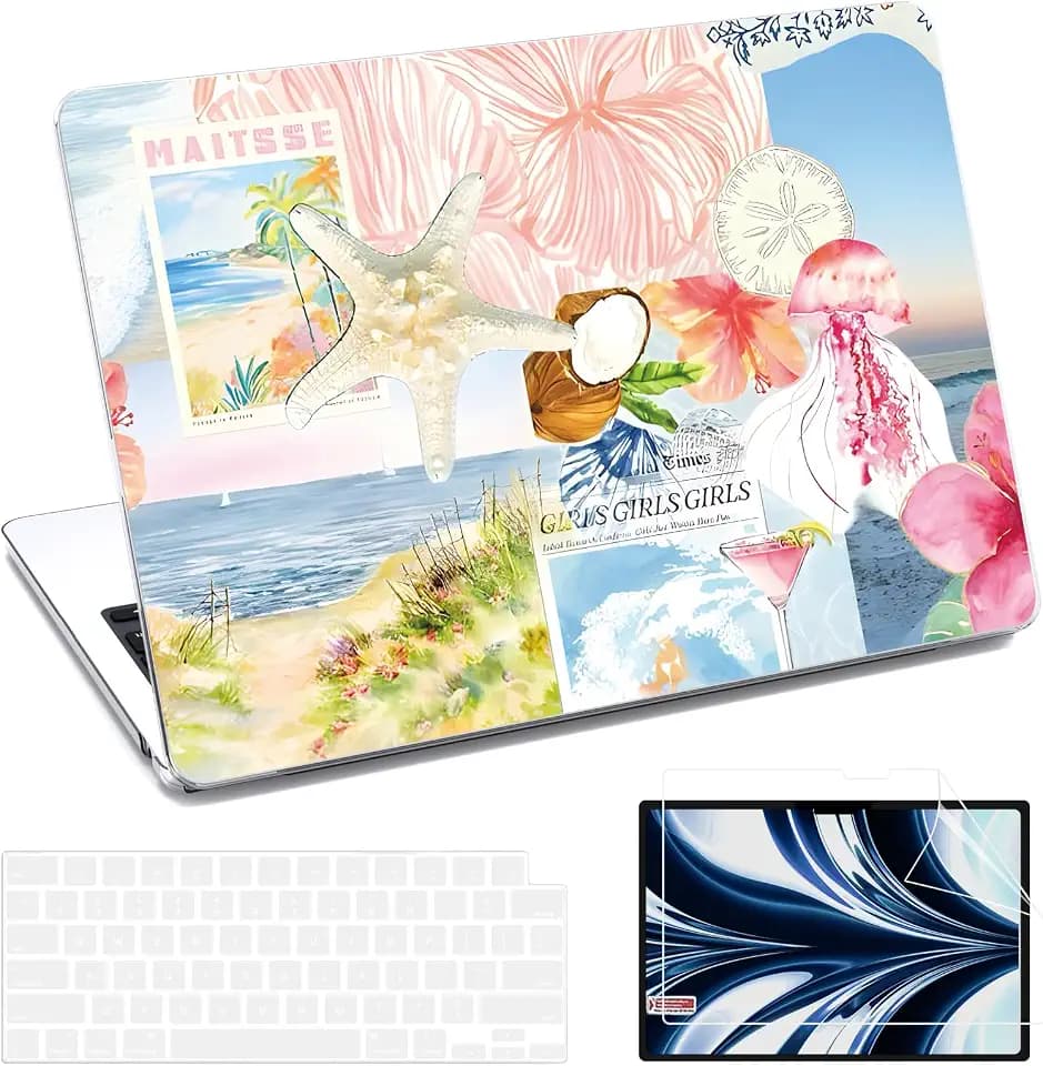 AKIT Compatible with MacBook Air 13 inch Case 2026 2025 2024 2023 2022