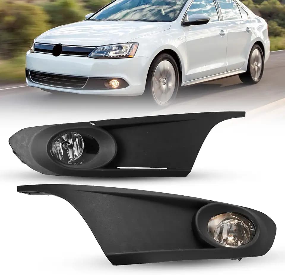 Fog Light for 2011-2014 Volkswagen Jetta (Not fit Wagon GLI Model)