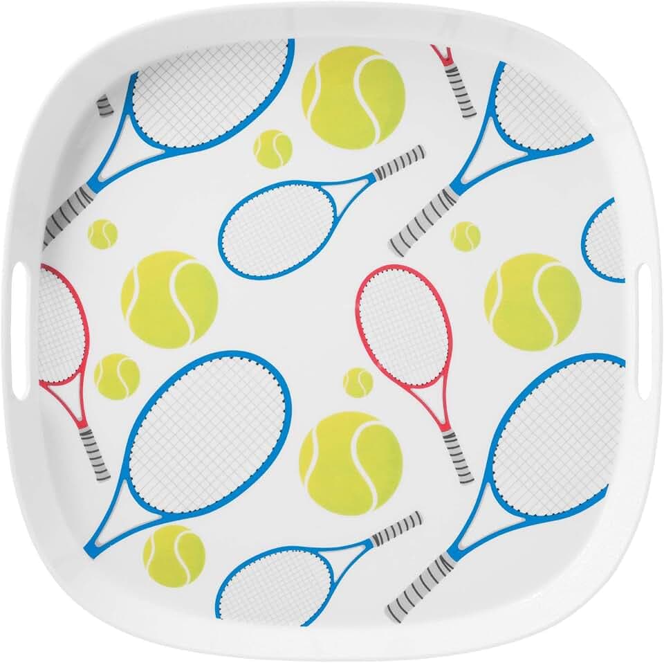 UPware Tennis 15 Inch Melamine Serving Tray