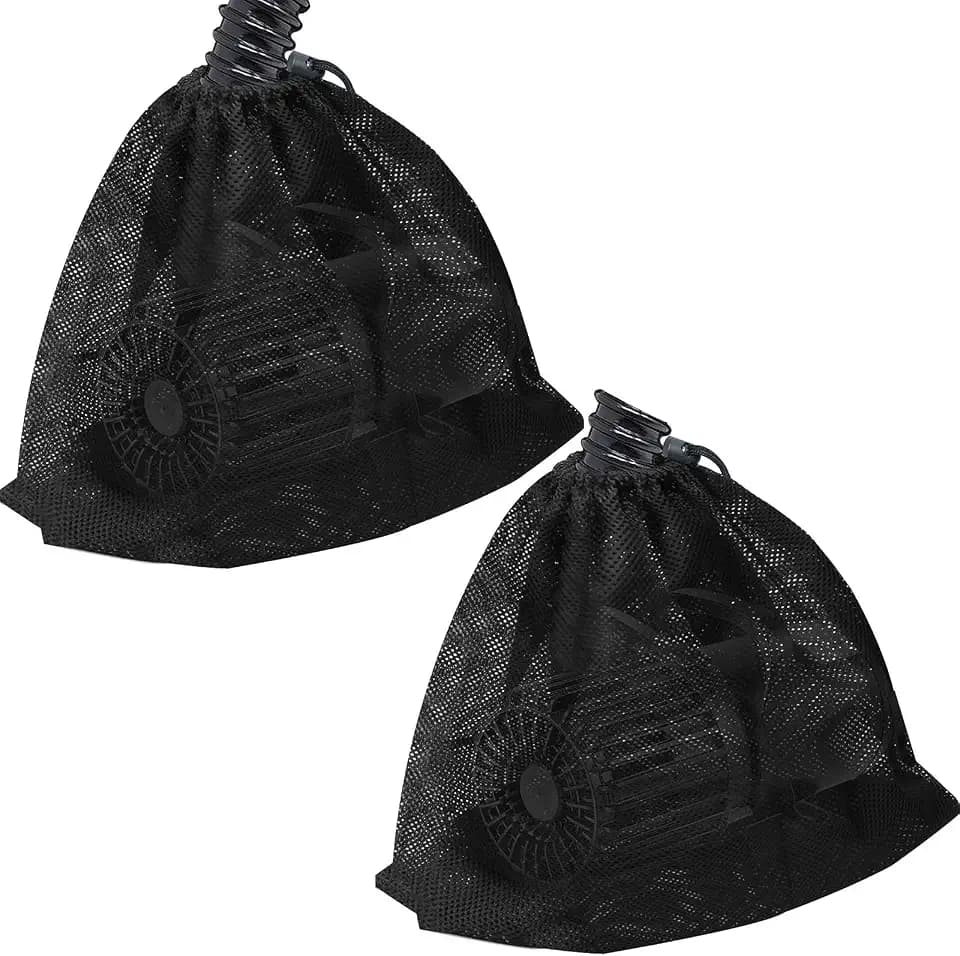 2 Pack Pump Barrier Bag, Pond Pump Filter Bag,17.7" x 17.7"