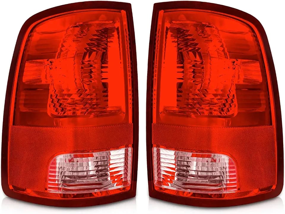 WEELMOTO Tail Lights for 2009-2018 Dodge Ram 1500 ST/SLT/TRX/Laramie