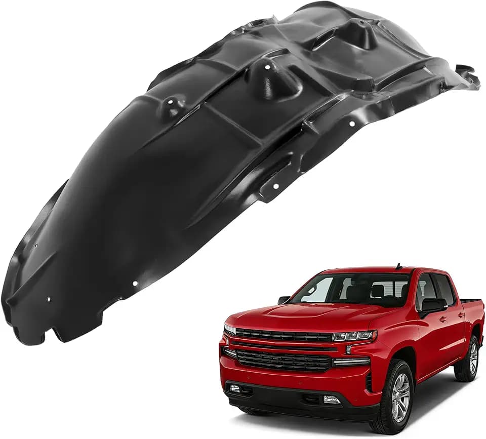 ALMULOO Fender Liner Compatible with 2019-2022 Silverado
