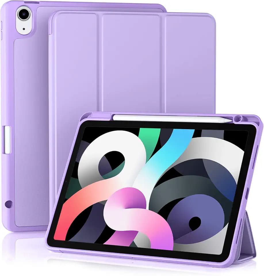 Akkerds for iPad Air 11 Inch Case M4/M3/M2, Air 5th/4th Gen 10.9, Lavender