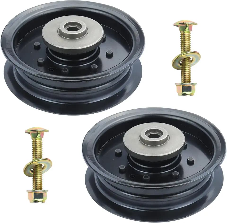 2 Pack 532196104 Husqvarna Idler Pulley for 54" Z254F RZ5424 Decks