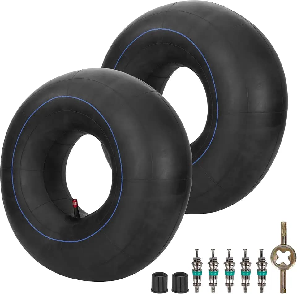 RUTU 18x8.50-8 19X7-8 20X7-8 Schlauch für ATV Quad 4 Wheeler (2er Pack) | Anpassung Go Kart Baja Warrior Mini Bike Rasentraktor Schneefräse Golfwagen Gartenanhänger Heavy Duty Rasenmäher