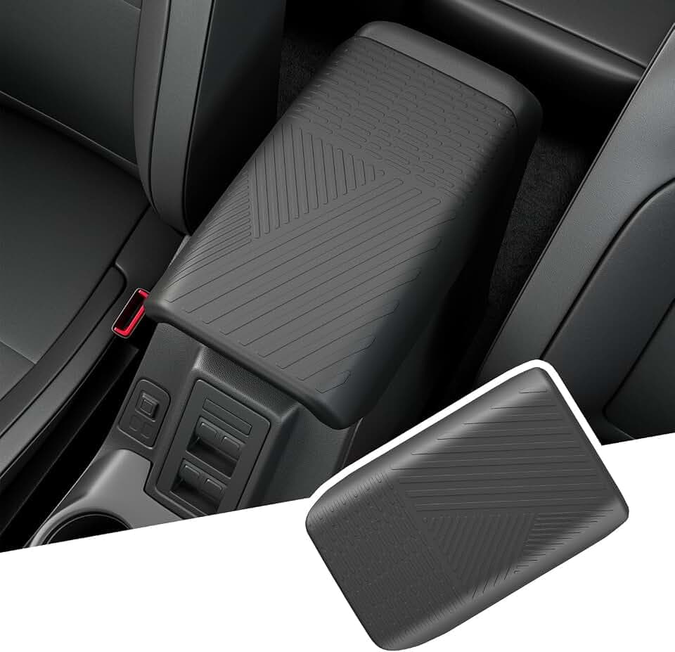 PTYYDS Center Console Armrest Cover Compatible with 2021-2026 Ford Bronco