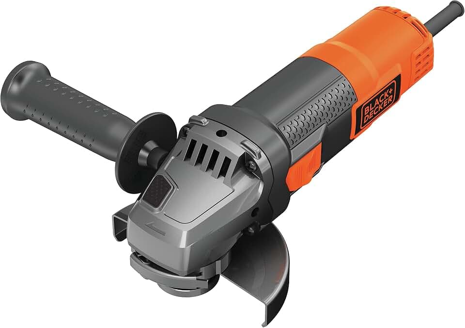 BLACK+DECKER 900W 115mm Winkelschleifer, BEG210-QS