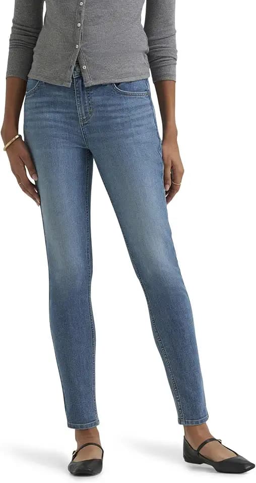 Lee Women's Legendary Mid Rise Skinny Jean