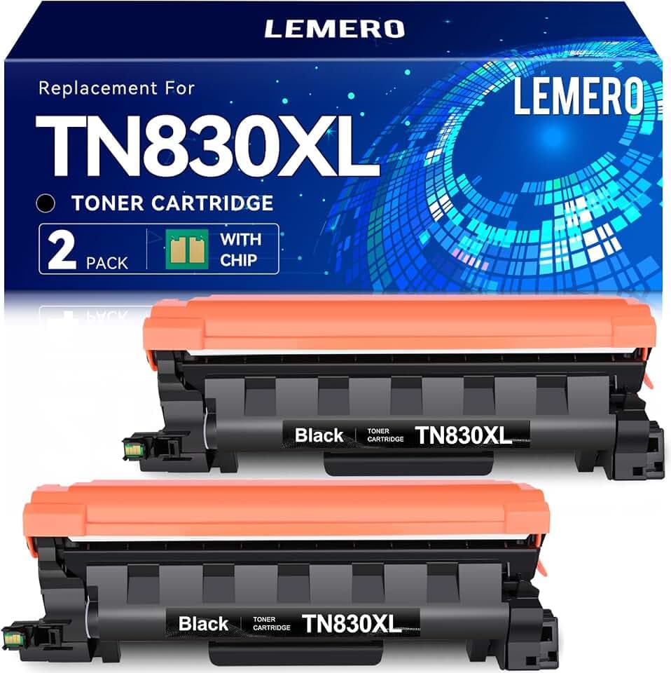 TN830XL 830 XL/V/R TN830 Black Toner for Brother TN-830XL 830XL DCP-L2640DW