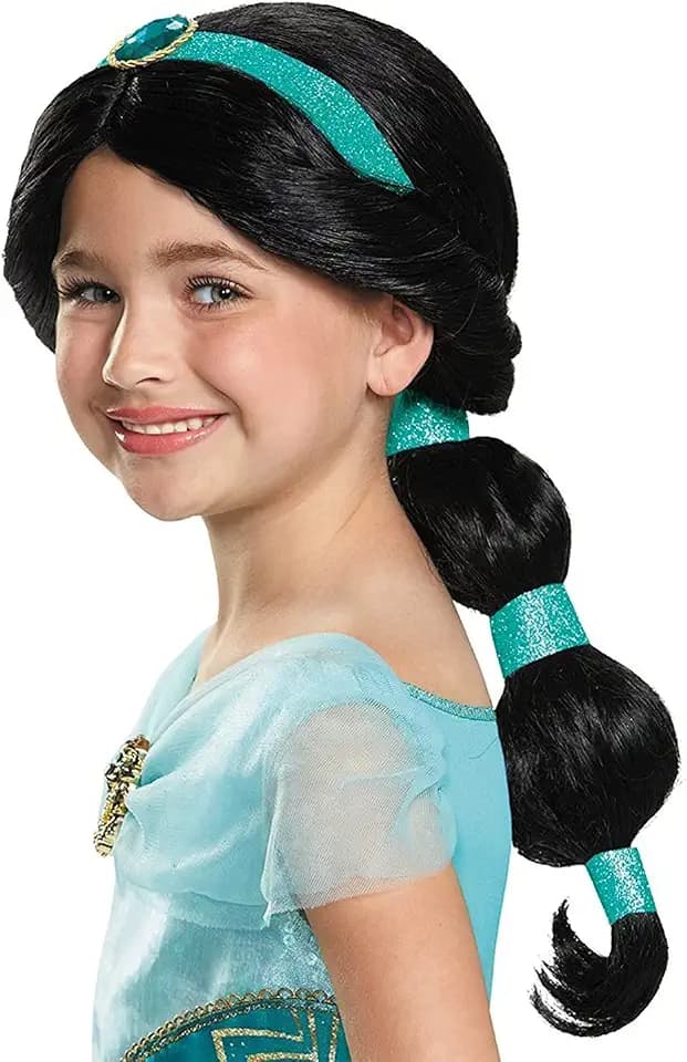 Disguise Disney Princess Jasmine Girls' Wig