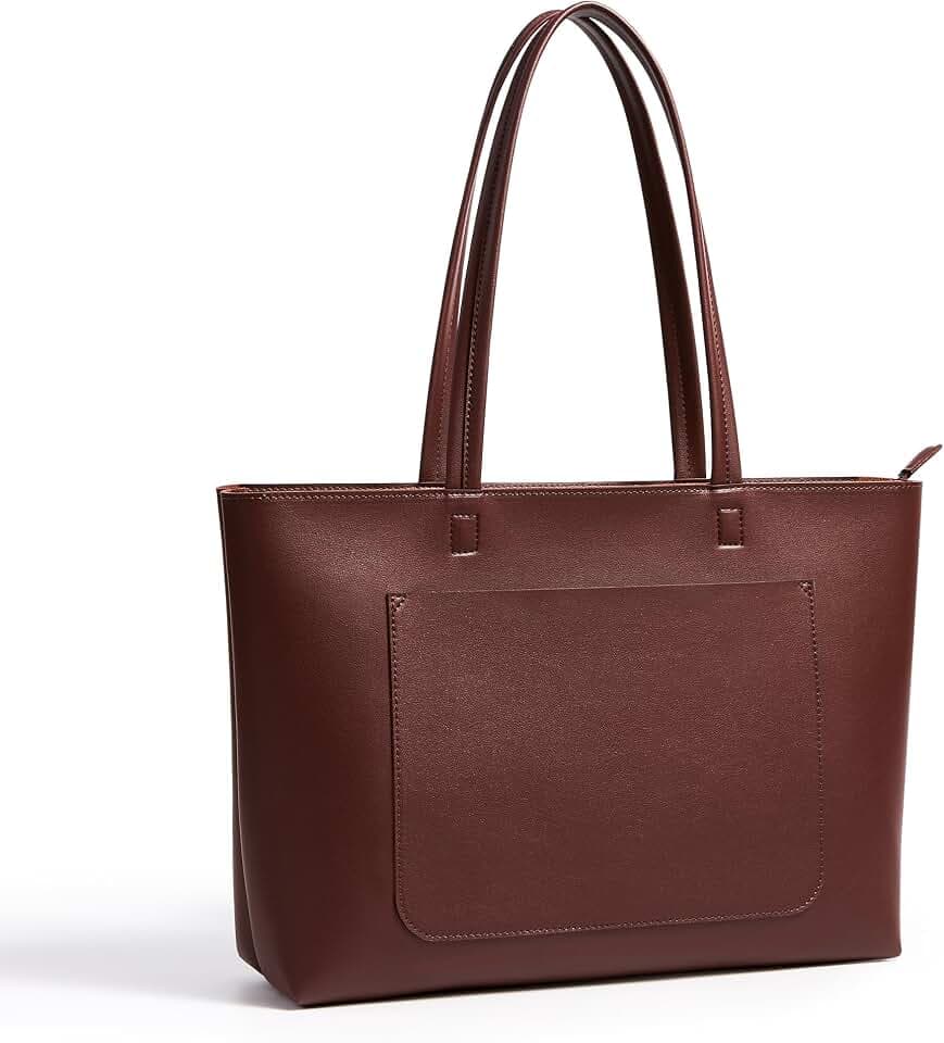 Handtasche Damen Große Tote Bag aus PU Leder, Wasserdichte Henkeltasche