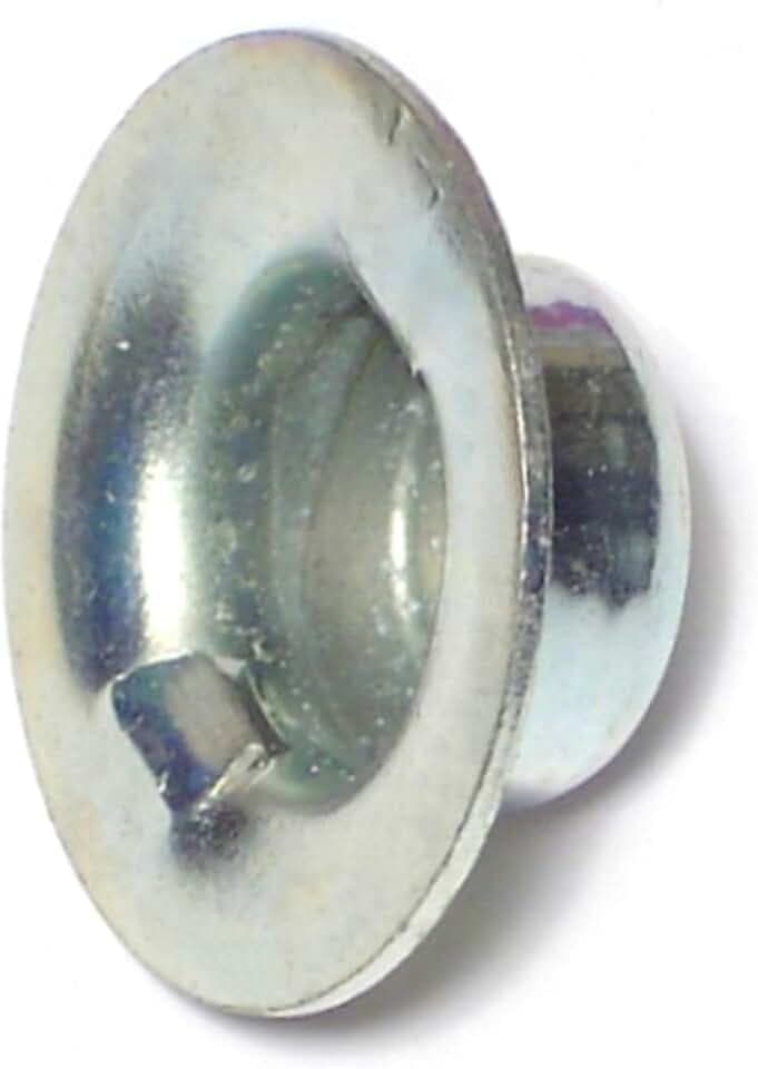 Hard-to-Find Fastener 014973222413 Washer Cap Push Nuts, 7/16, Piece-12