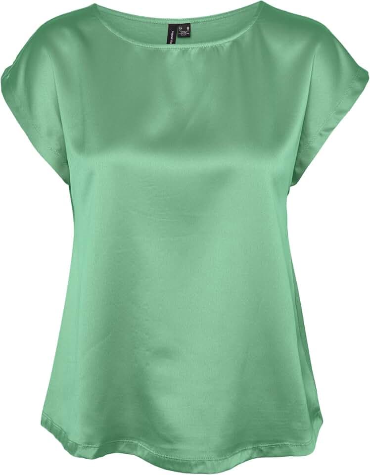 VERO Moda Damen Vmmerle Mix Top WVN Ga Noos Top