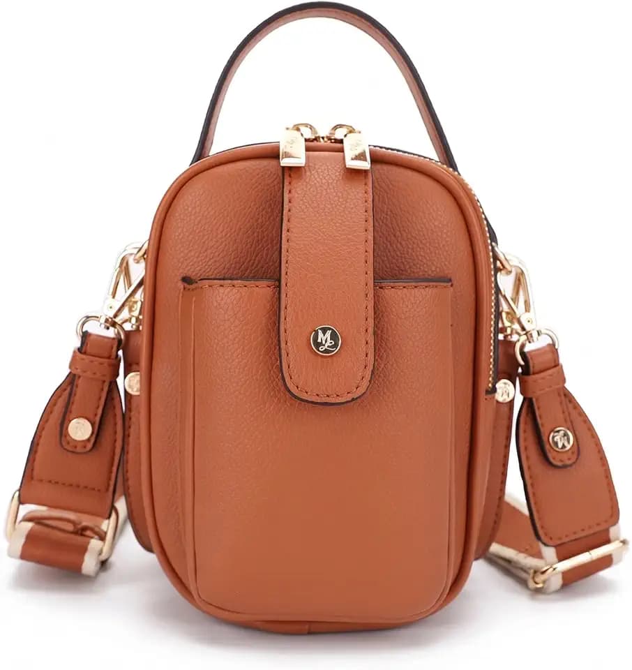 Mali+Lili Gail Vegan Leather Multi Compartment Crossbody Bag