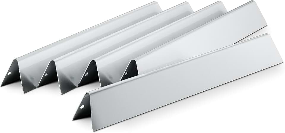 Weber® Replacement Flavorizer® Bars, 5-Pack, Stainless Steel, 17.5"