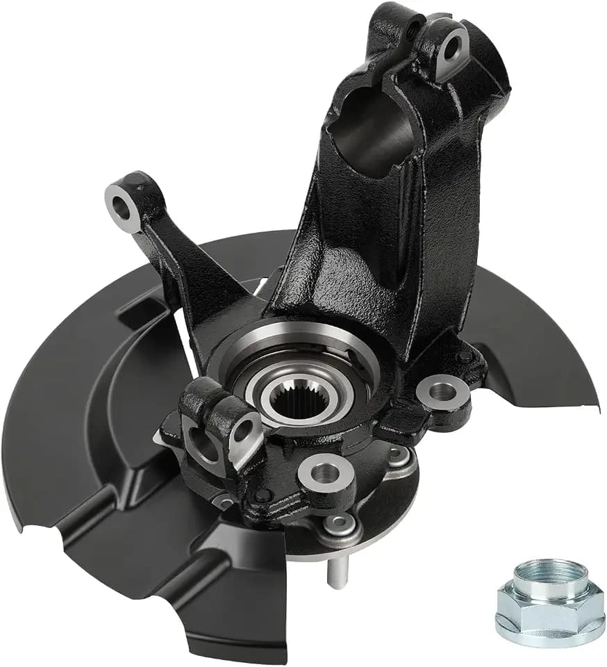 TadaMark New Front Left Steering Knuckle & Wheel Bearing Hub Assembly