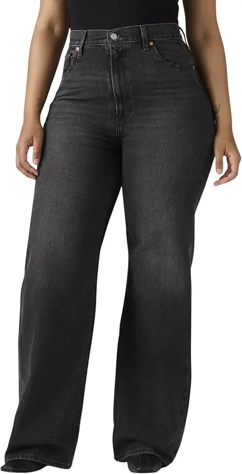 Levi's Damen Ribcage Wide Leg Jeans