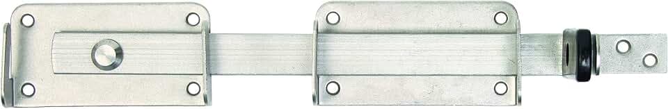 Alberts 326012 Doppeltorüberwurf | Edelstahl | 327 x 52 mm