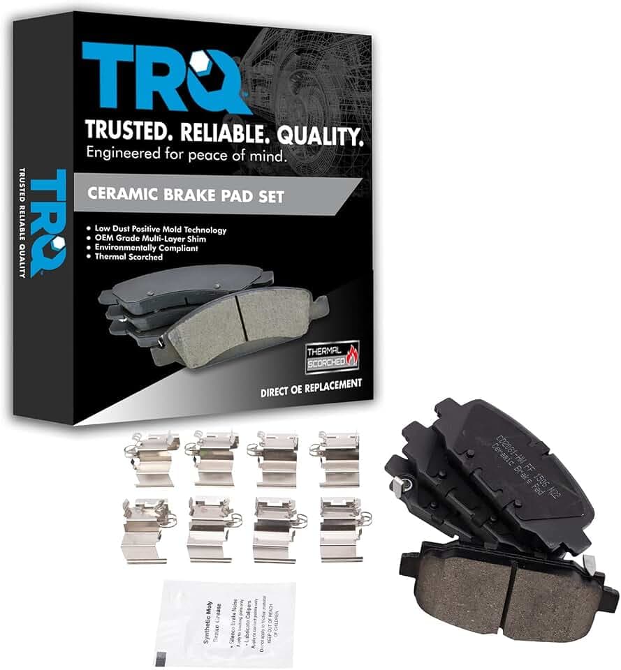 TRQ Rear Brake Pads Ceramic