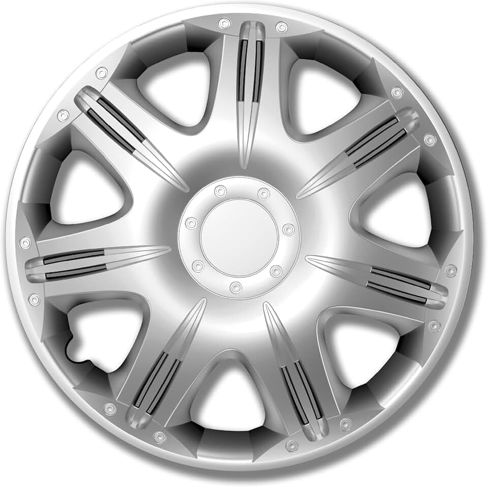 Petex Radkappe 15" Zoll Radzierblenden Satz silber RB530115