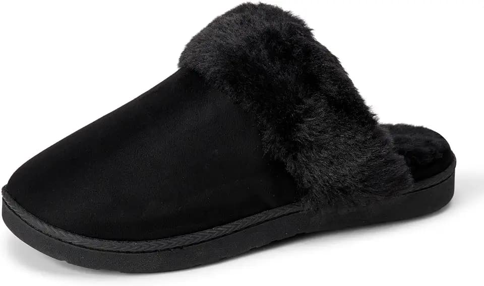 Amazon Essentials Women's Faux Fur Cozy Slippers
