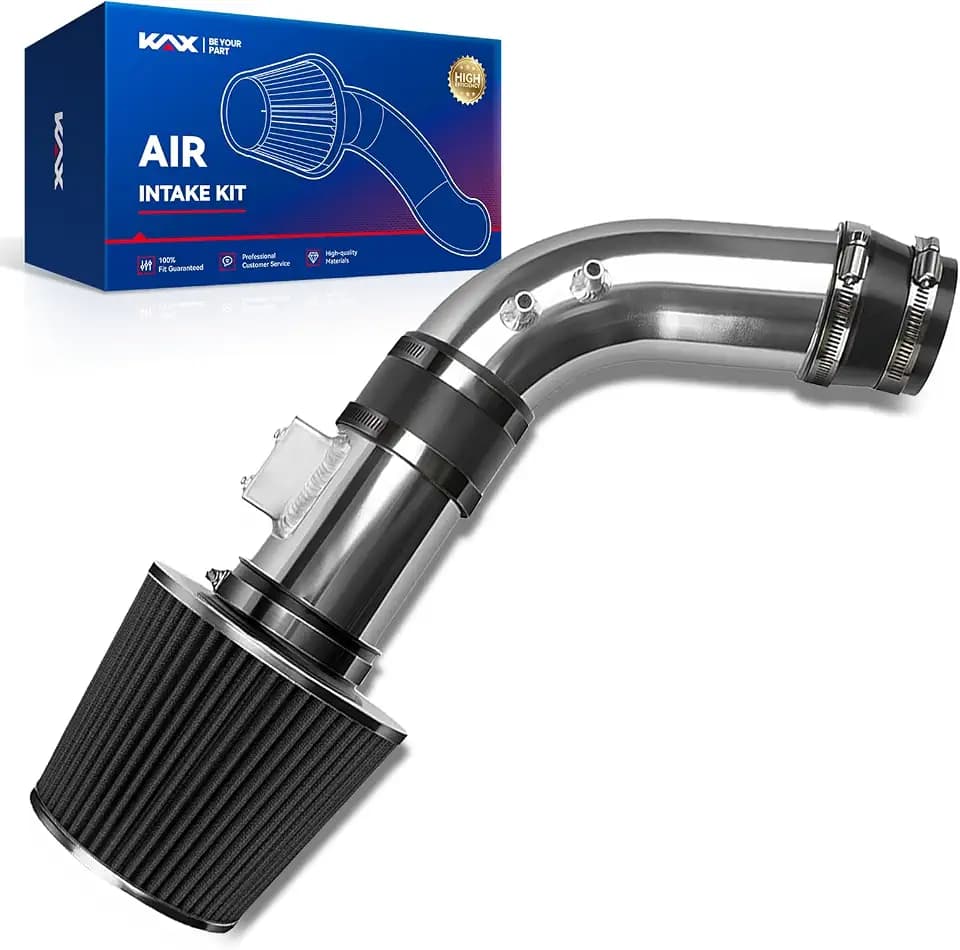 KAX 3" Cold Air Intake Kit for 2004-2007 Honda Accord 2.4L, Black