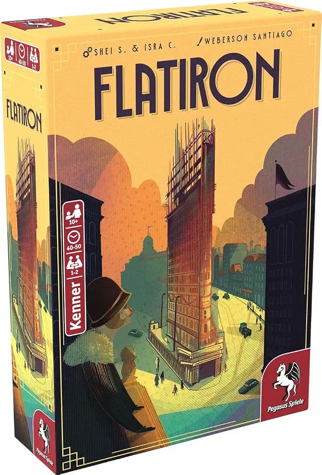 Pegasus Spiele 57031G - Flatiron Brettspiel